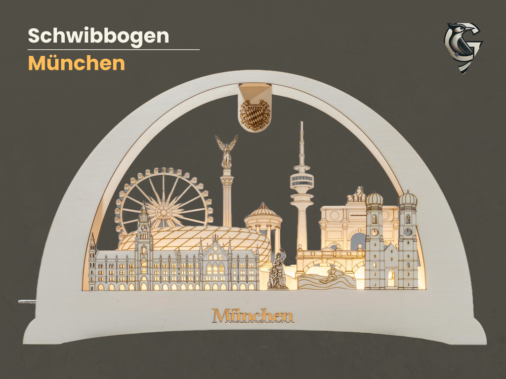 Schwibbogen München – beleuchtete Wahrzeichen deiner Heimat