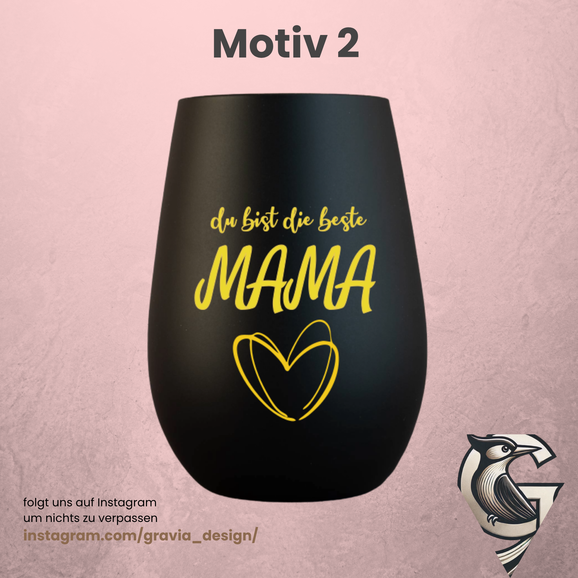 Muttertags-Windlicht mit Gravur – liebevolles Geschenk für Mama