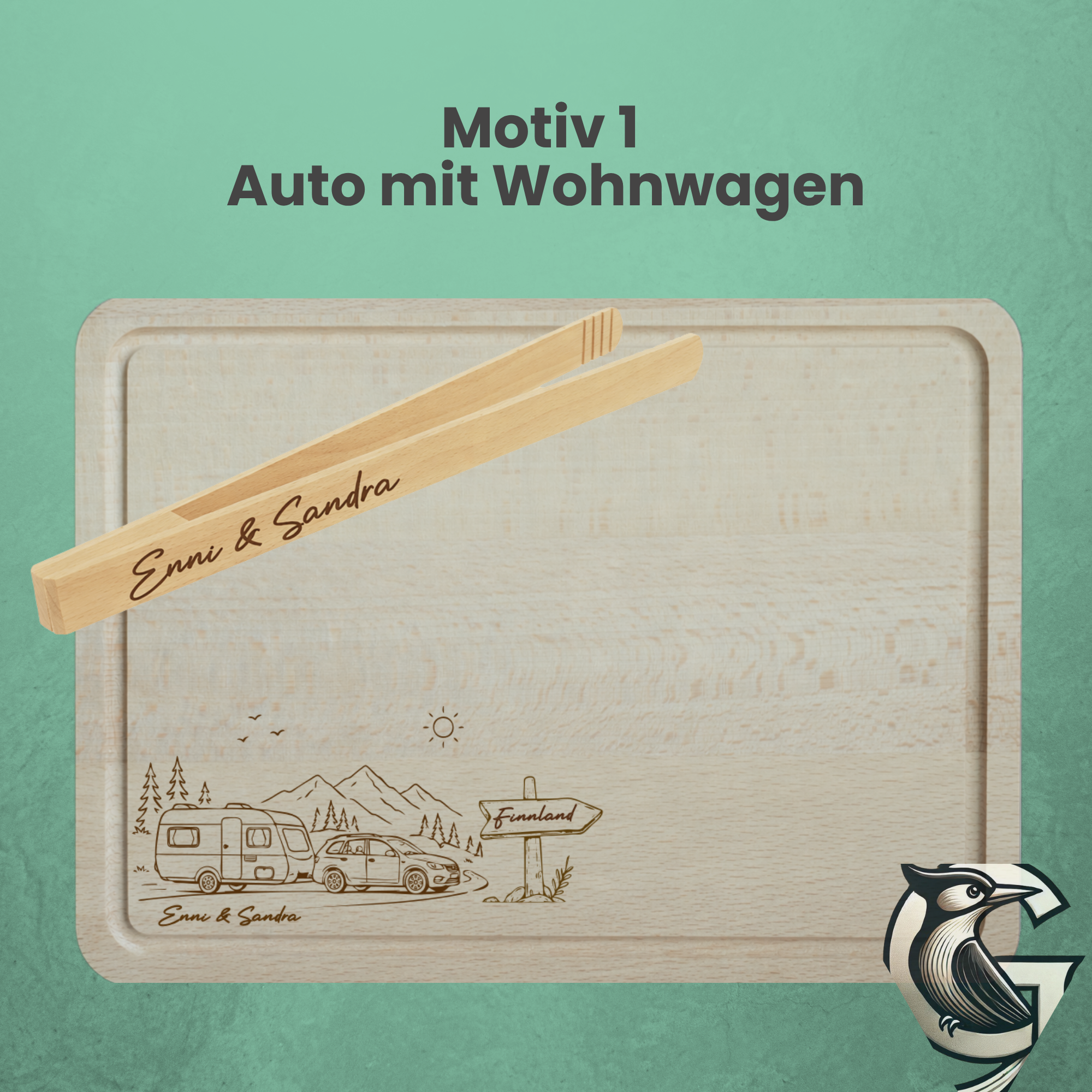 Schneidebrett für Camper