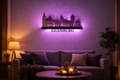 Eilenburger Skyline mit LED Beleuchtung