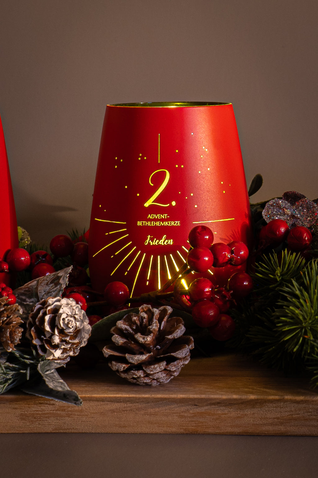 Adventslichter für Adventskränze und Weihnachtsdekoration zum selber basteln (Kopie)