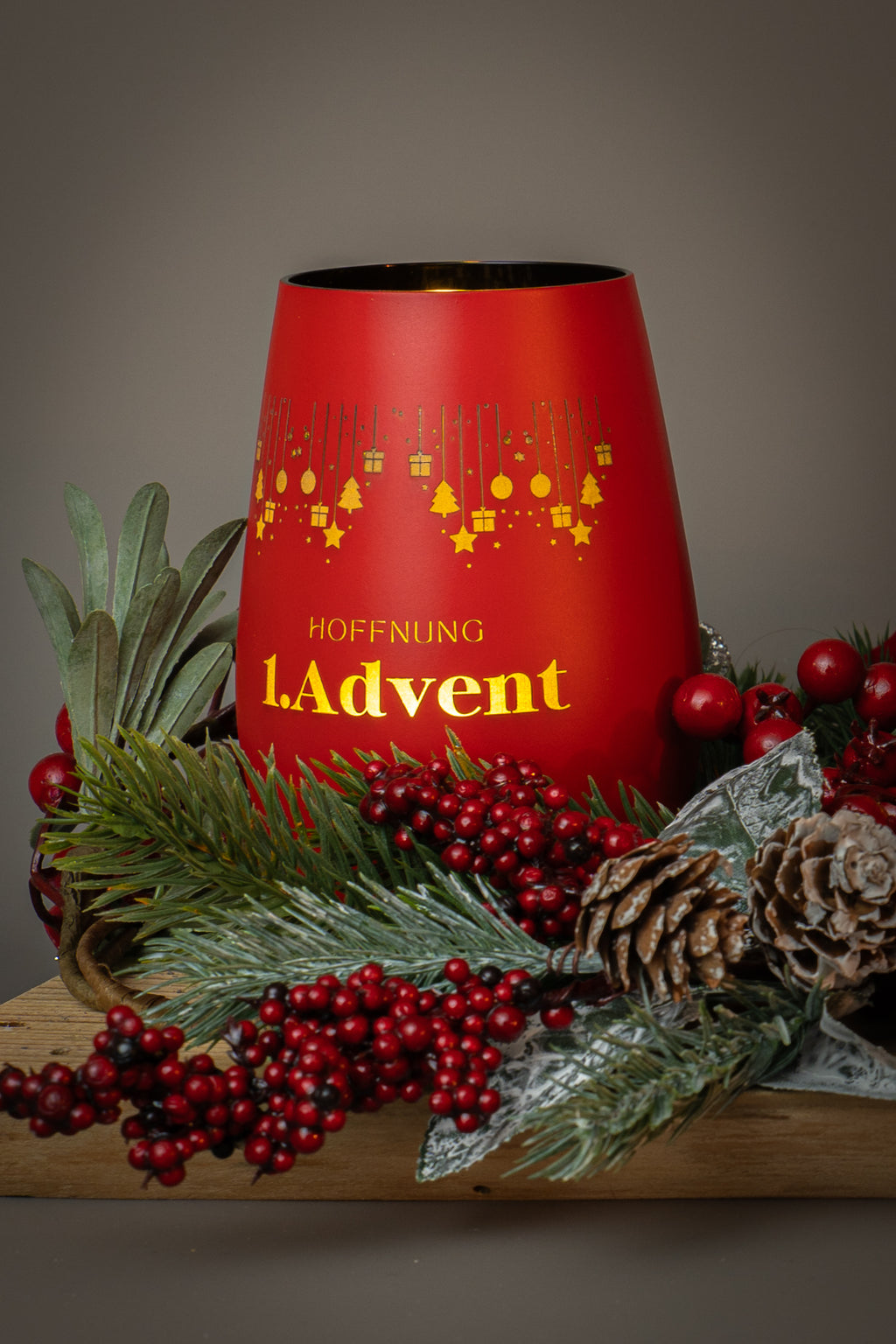 Adventslichter für Adventskränze und Weihnachtsdekoration zum selber basteln