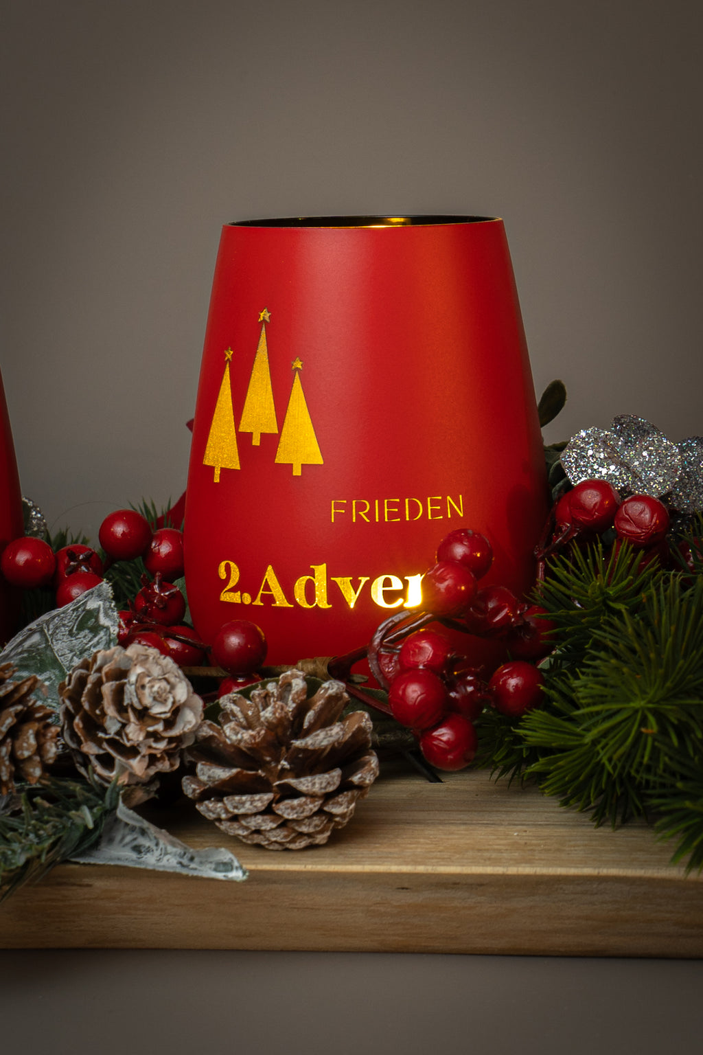 Adventslichter für Adventskränze und Weihnachtsdekoration zum selber basteln