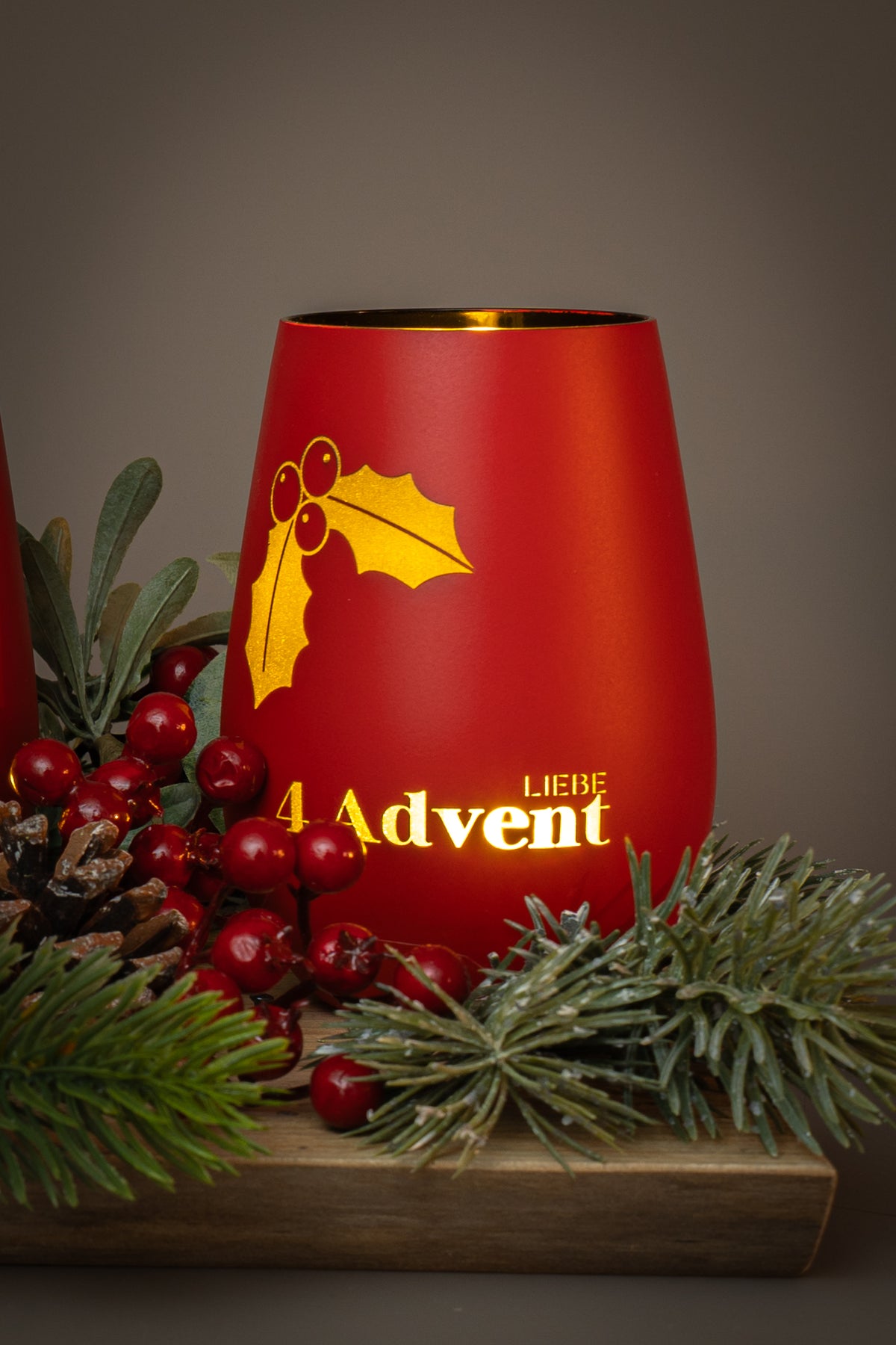 Adventslichter für Adventskränze und Weihnachtsdekoration zum selber basteln