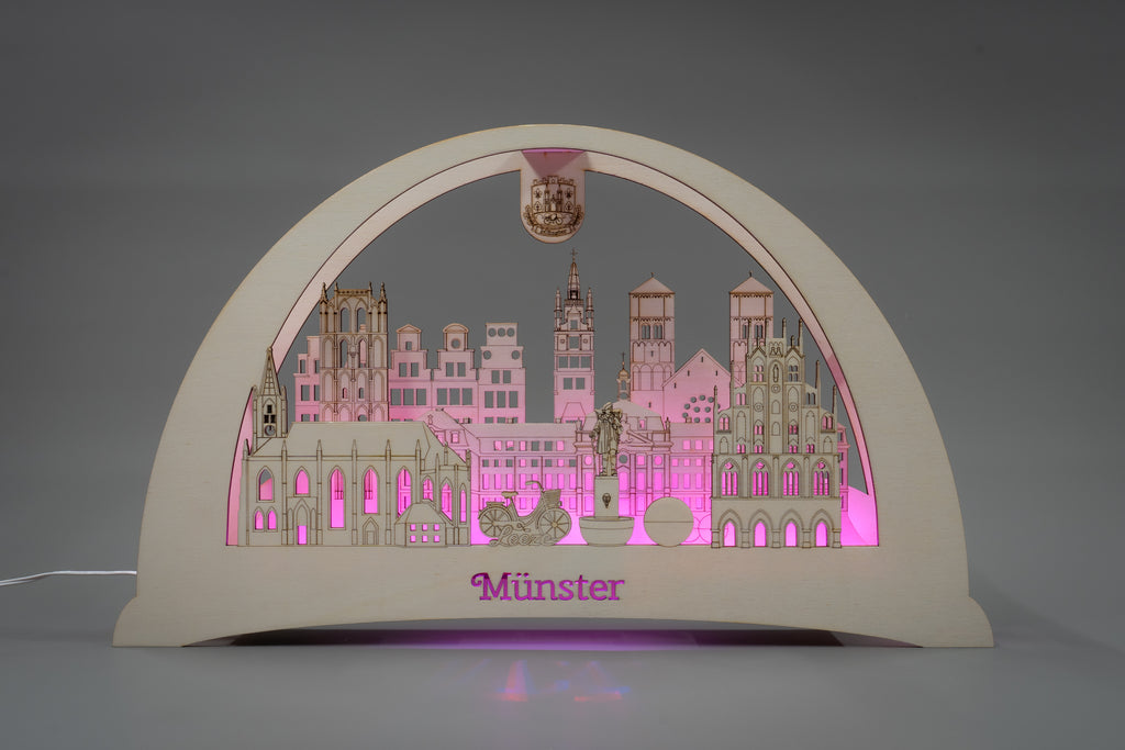 Schwibbogen Münster – beleuchtete Wahrzeichen deiner Heimat