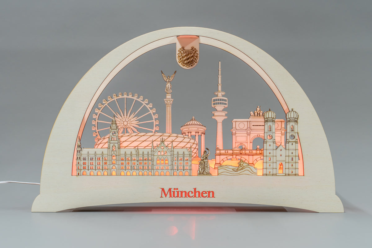 Schwibbogen München – beleuchtete Wahrzeichen deiner Heimat