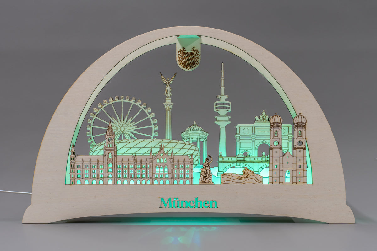 Schwibbogen München – beleuchtete Wahrzeichen deiner Heimat