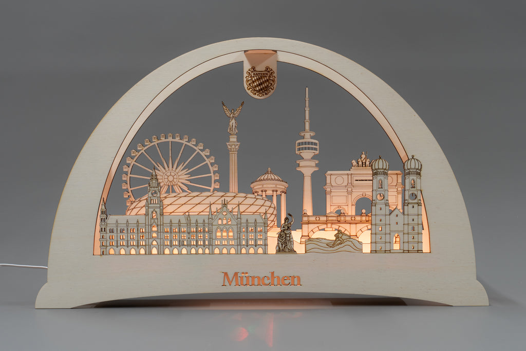 Schwibbogen München – beleuchtete Wahrzeichen deiner Heimat