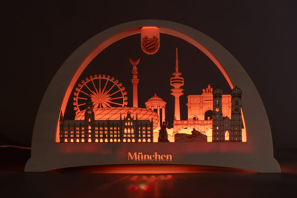 Schwibbogen München – beleuchtete Wahrzeichen deiner Heimat