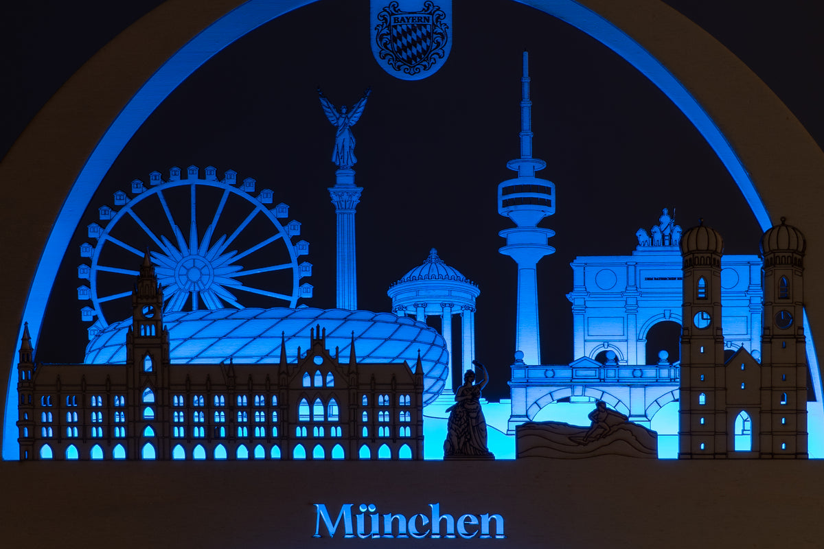 Schwibbogen München – beleuchtete Wahrzeichen deiner Heimat