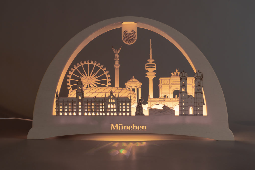 Schwibbogen München – beleuchtete Wahrzeichen deiner Heimat