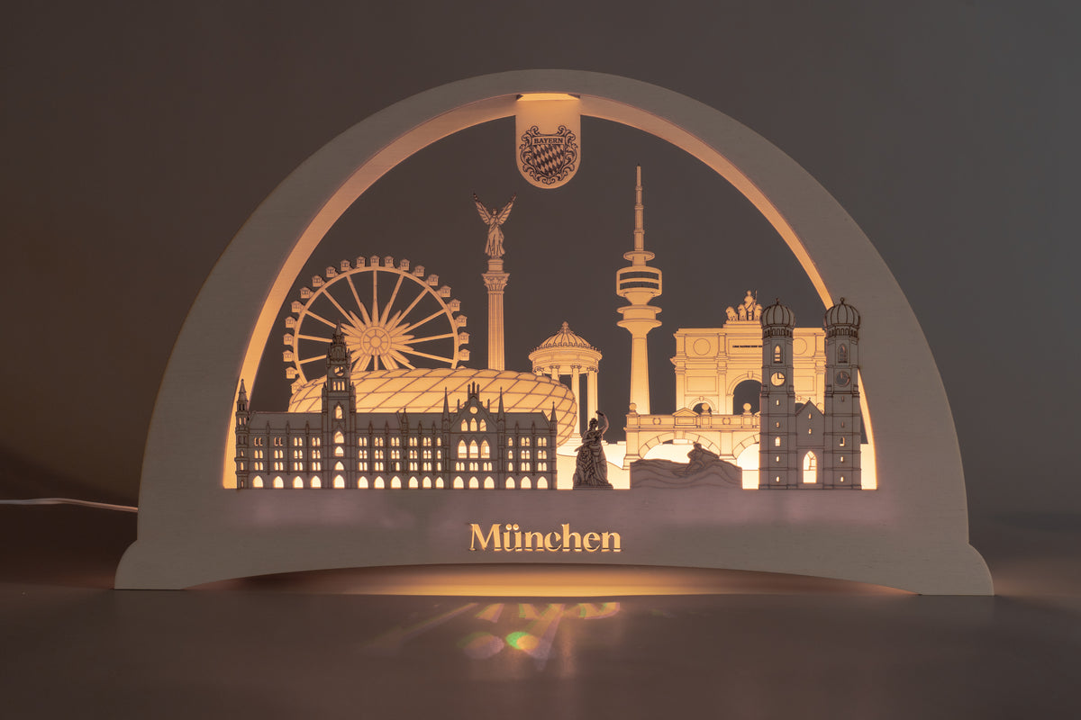 Schwibbogen München – beleuchtete Wahrzeichen deiner Heimat