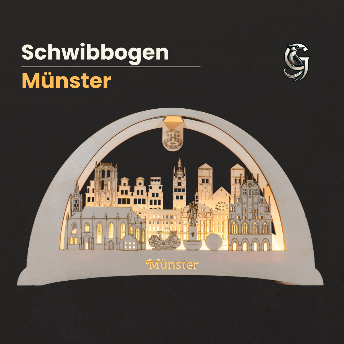Schwibbogen Münster – beleuchtete Wahrzeichen deiner Heimat