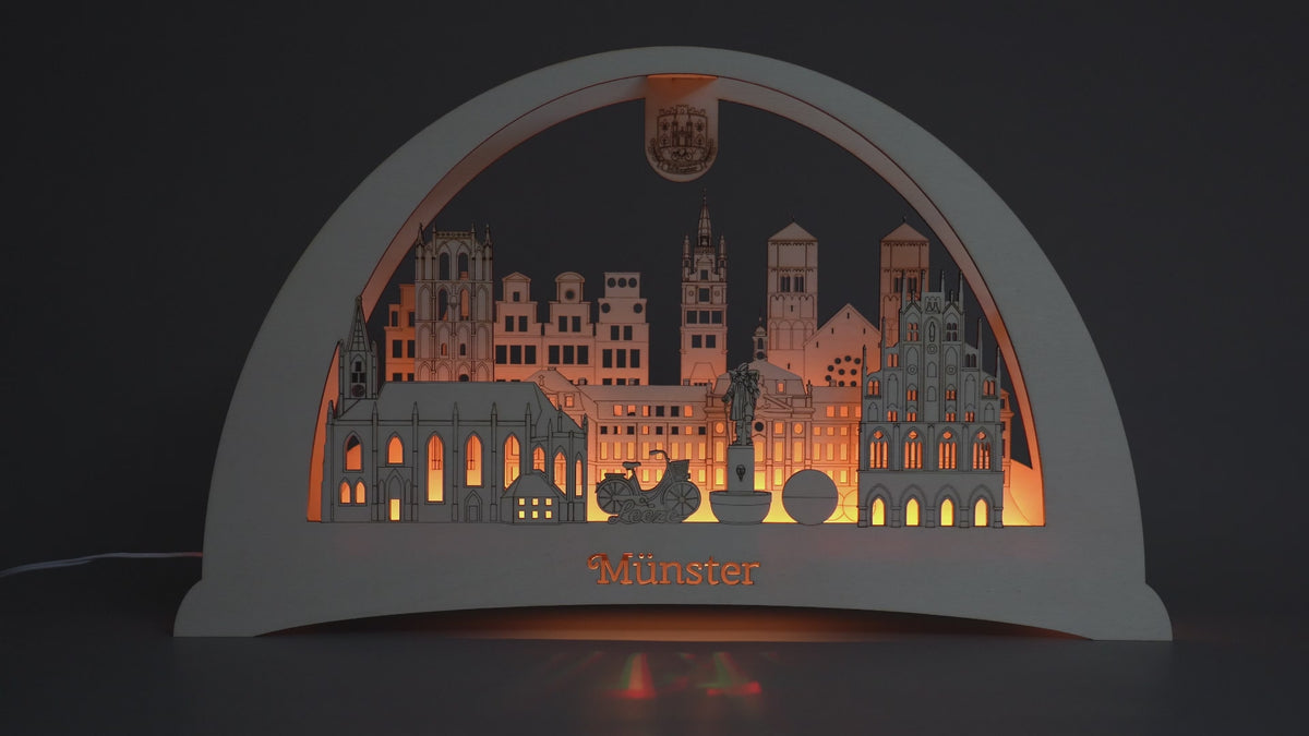 Schwibbogen Münster – beleuchtete Wahrzeichen deiner Heimat