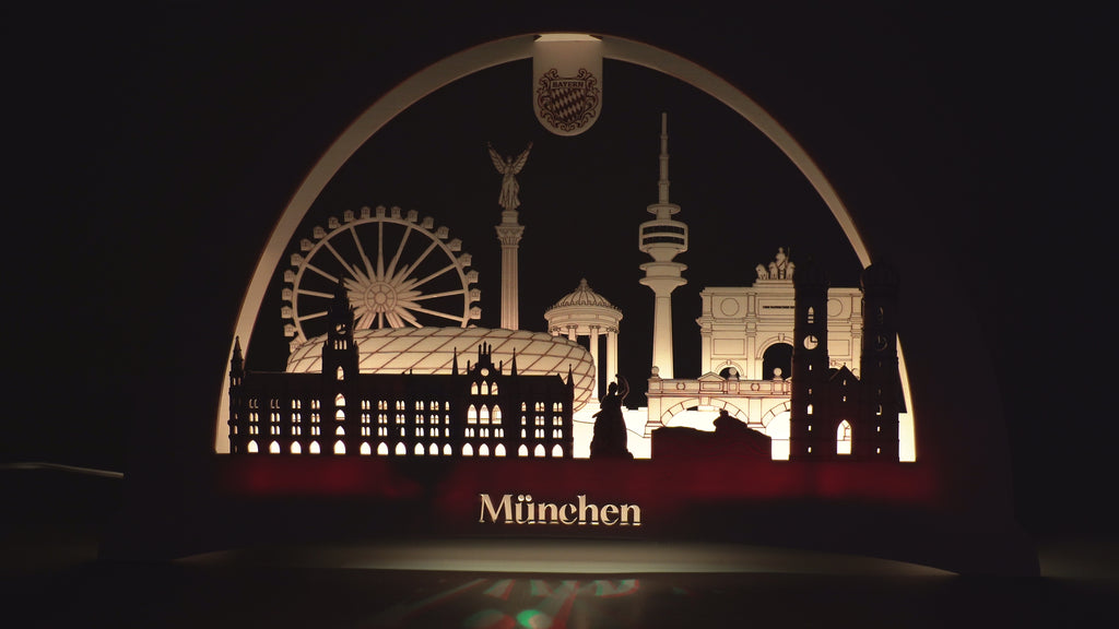 Schwibbogen München – beleuchtete Wahrzeichen deiner Heimat
